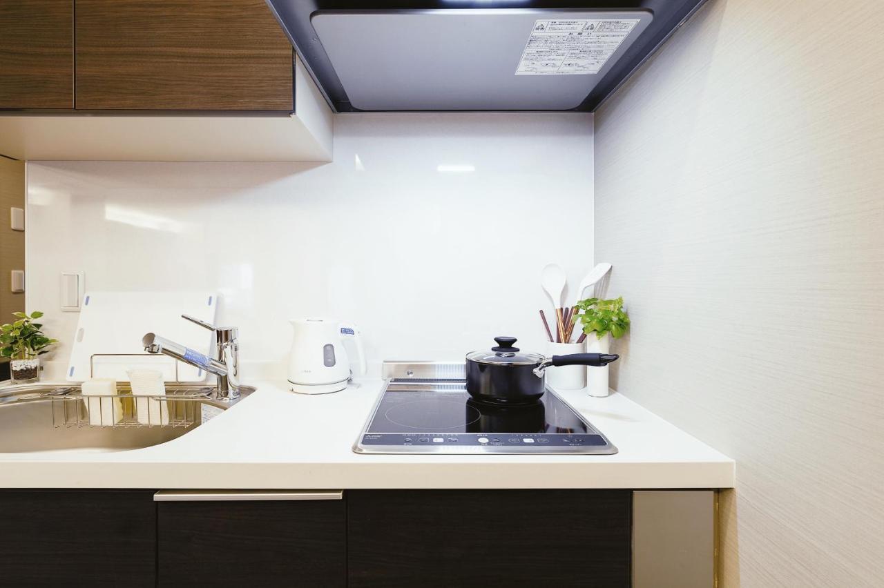 Cherry Blooming Tokyo- All Suite Boutique Hotel 东京伊樱里-中央区全套房艺术酒店 Dış mekan fotoğraf
